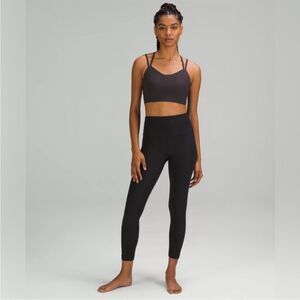 Lululemon Black High-Waisted Athletic Leggings Gym Workout Athleisure